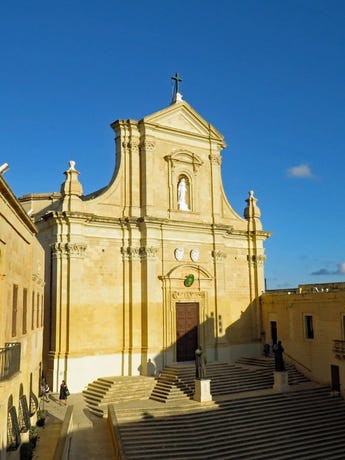 Cathedral of the Assumption, inside Gozo’s Cittadella