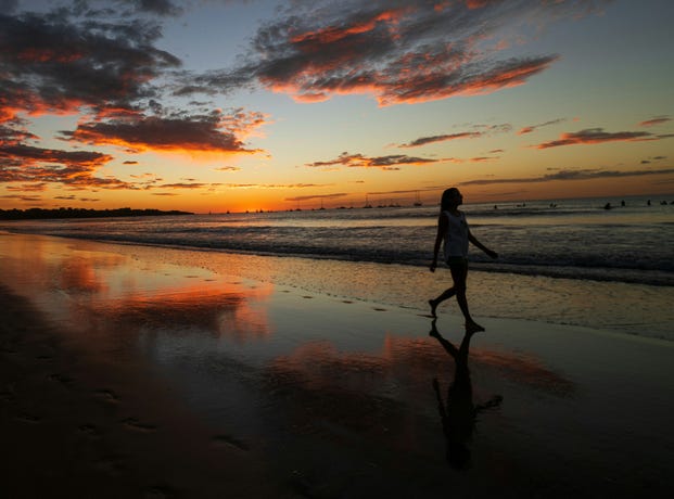 Enjoy sunset walks on the beach
