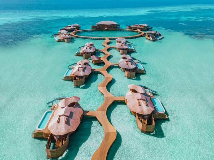 Overwater luxury