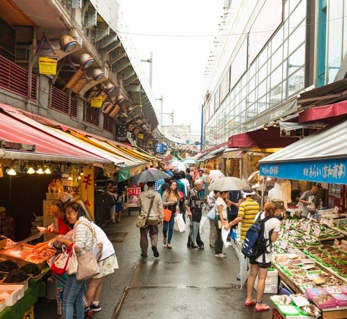 Tsujiki Fish Market
