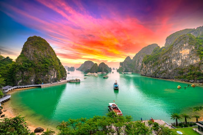 Sunset in Vietnam
