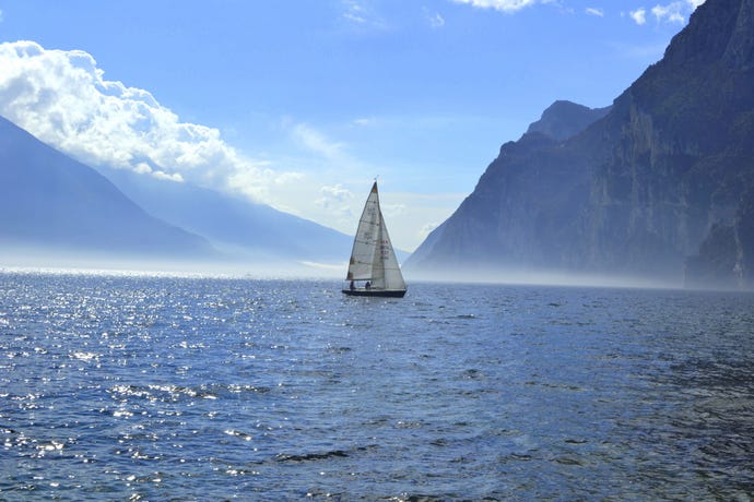 Enjoy Lake Garda from the water
