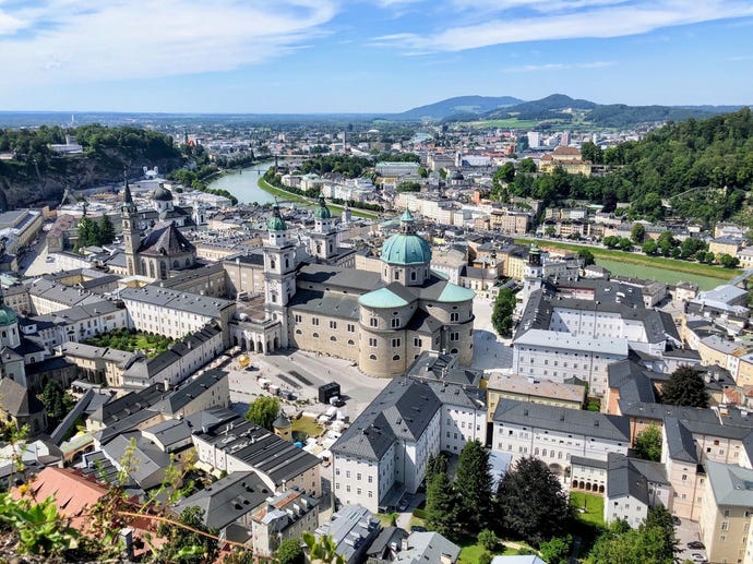 Salzburg constantly tops lists of the best small cities in Europe