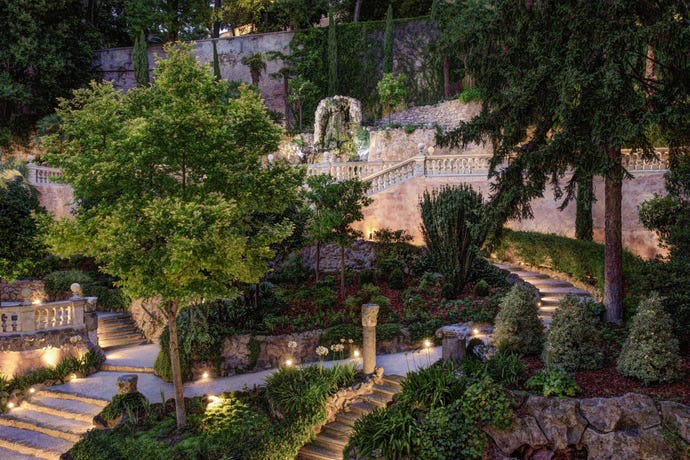 No visit to the Hotel de Russie is complete without dinner in their romantic garden.
