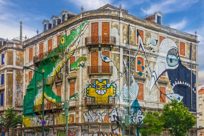 Street art in Lisbon
