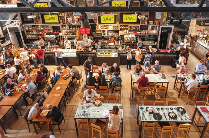 Peruse the stalls of Mercato Centrale for a delicious local lunch
