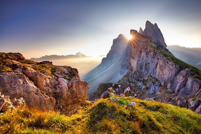 View from Seceda Peak
