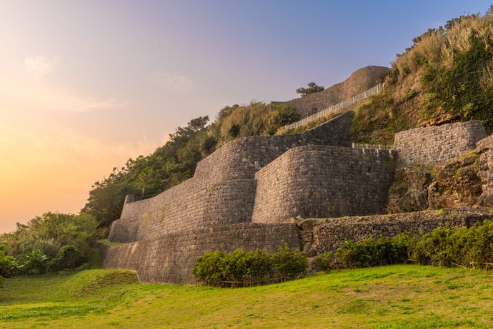 Okinawa's Urasoe Castle Ruins, a part of the infamous Hacksaw Ridge
