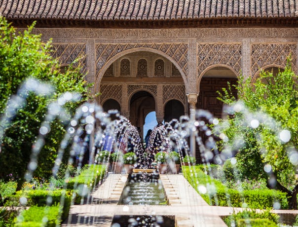 Springtime in the Alhambra gardens