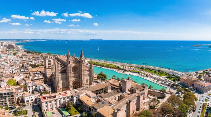 The city of Palma de Mallorca
