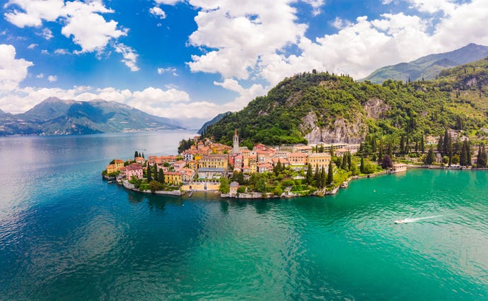 The old town of Varenna
