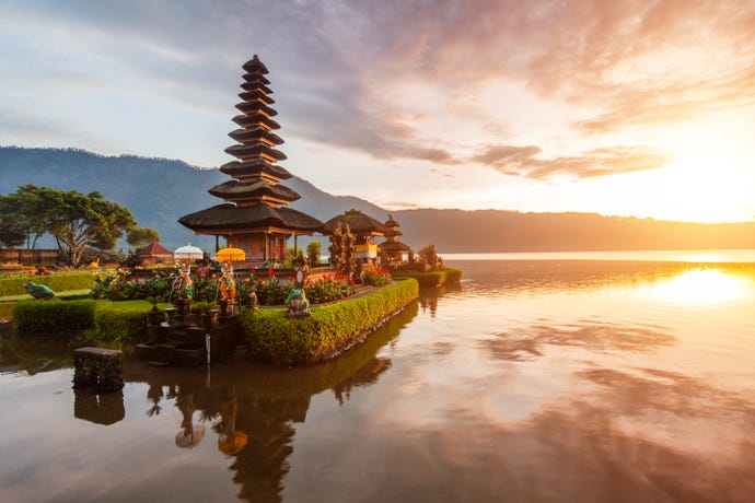 Sunset views in Bali
