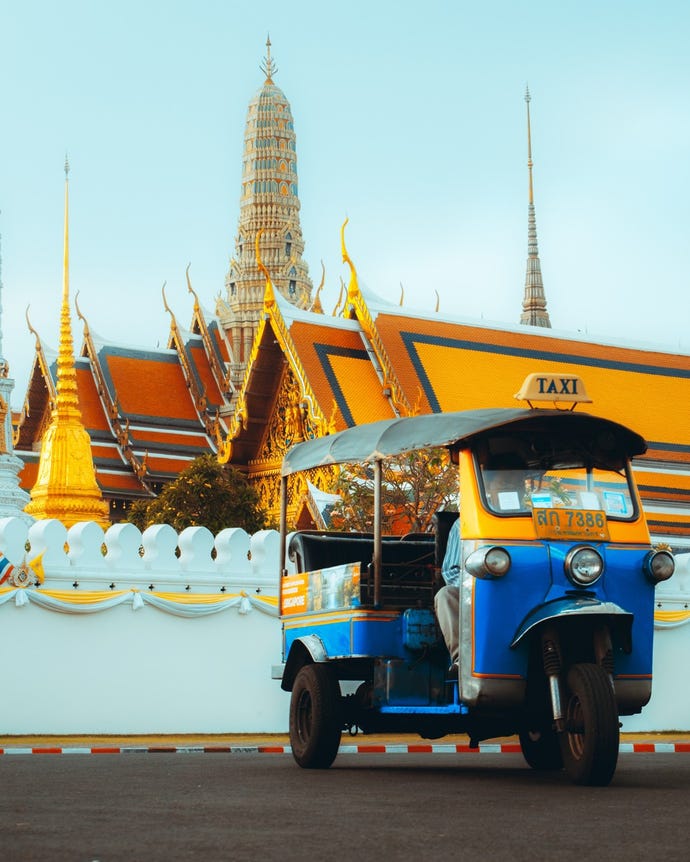 The temples in Bangkok’s city center