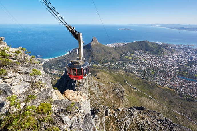 Venture up Table Mountain
