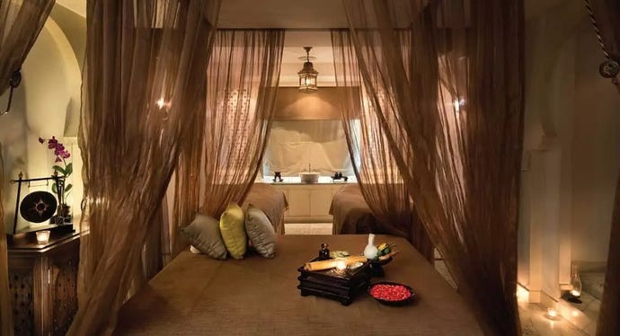 Anantara's spa in Bangkok, geared towards rejuvenation and recharging