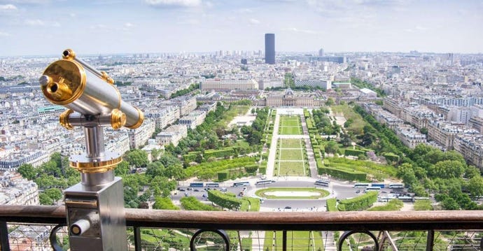 View from the Eiffel Tower
