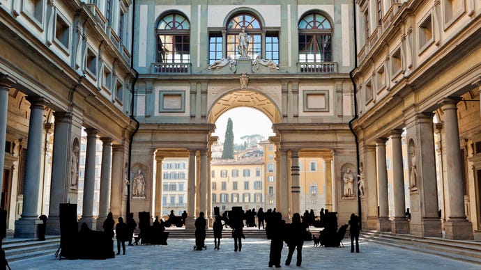 The Uffizi Gallery
