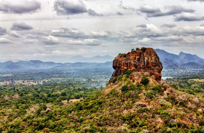 The incredible Lion Rock of Sigiriya