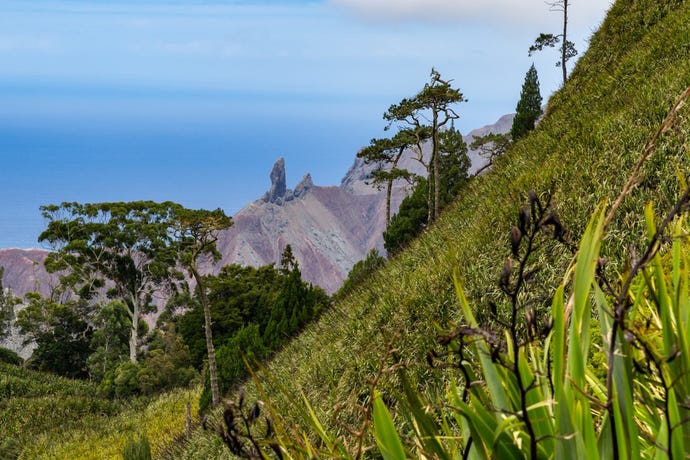 Volcanic activity on Saint Helena ceased seven million years ago, and erosion created the distinctive v-shaped valleys and steep coastal cliffs