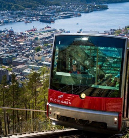 Floibanen funicular
