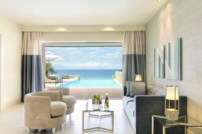 A dreamy two bedroom suite with a private infinity pool