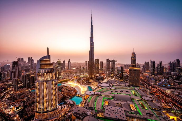 Dubai’s dazzling skyline is the perfect backdrop for the Expo 2020