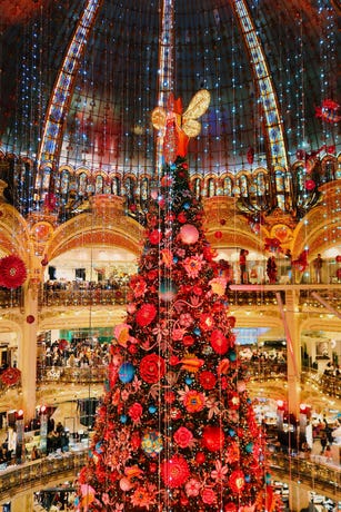 Galeries Lafayette in Paris, France
