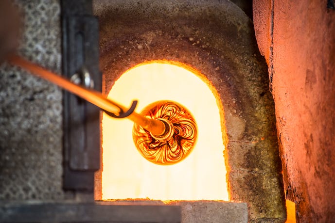 Learn about glassmaking in Murano
