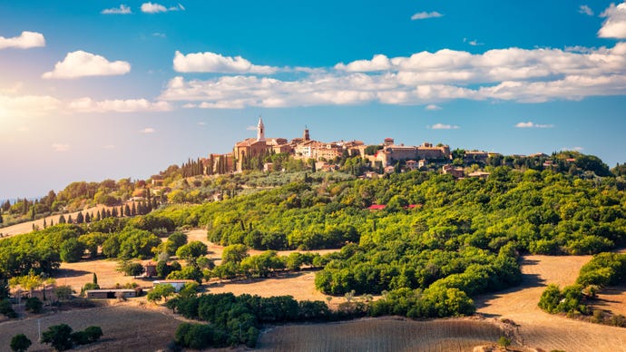 Pienza, a beautiful Tuscany village
