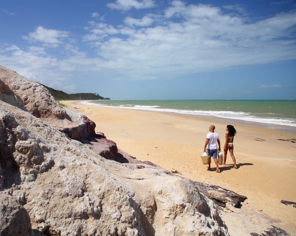 The tranquil beaches of Trancoso to wind down