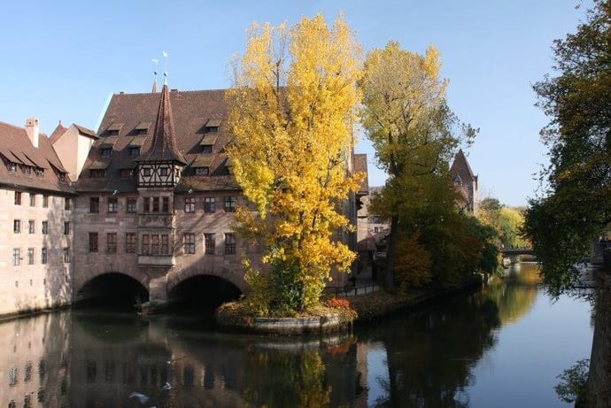 The town of Nuremberg
