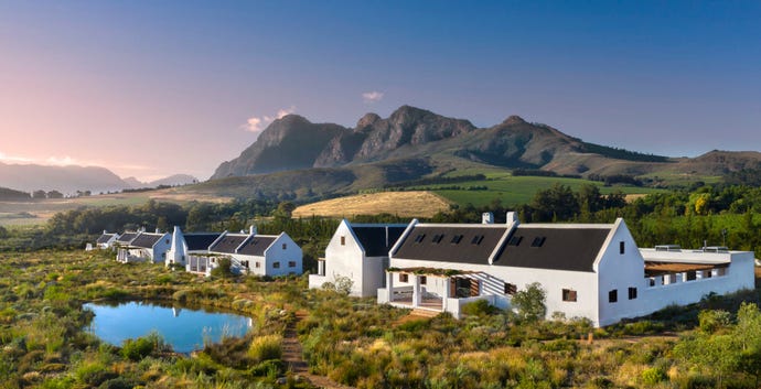 From the stunning Babylonstoren farm, there are plenty of accessible areas for fly fishing.
