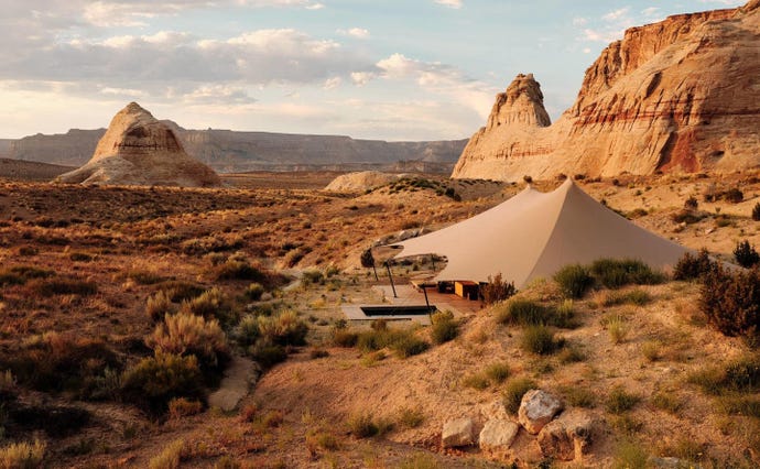 Camp Sarika at Amangiri
