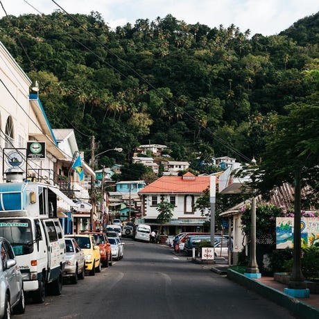 A view of Soufriere
