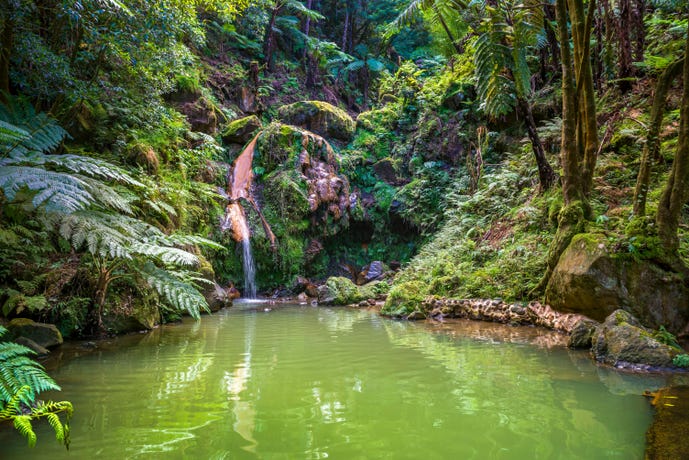 Caldeira Velha Hot Spring
