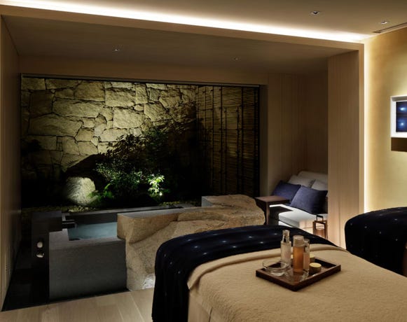 The spa at Hotel The Mitsui
