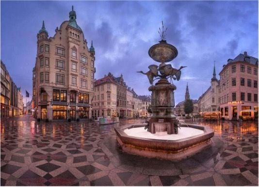 Elegant walking tour through historic Copenhagen streets, showcasing colorful Danish architecture, cobblestone paths, and iconic Nyhavn canal with vibrant waterfront buildings.