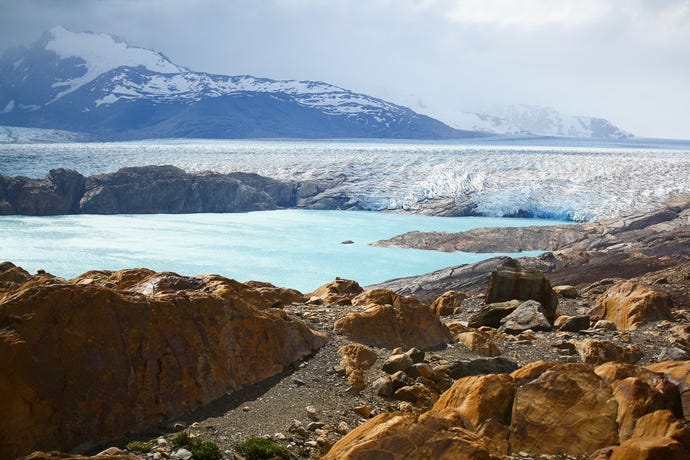 Views of Upsala Glacier
