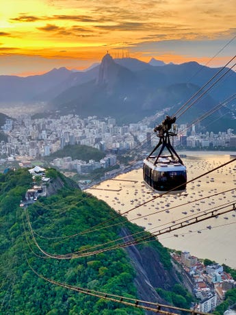 Rio's harbor is one of the world's 7 natural wonders