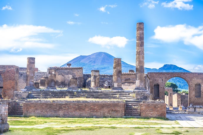 Ancient ruins of Pompeii
