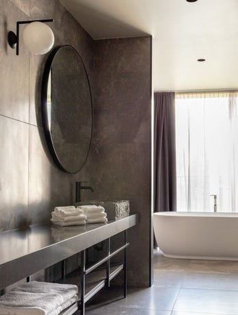 Bathrooms with tubs for moments of relaxation