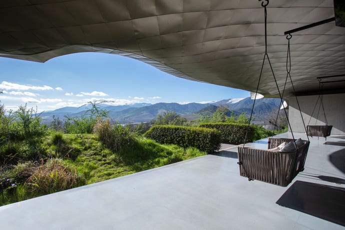 Take in the views over the Andean foothills
