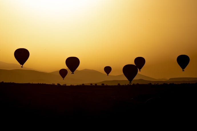 There aren't many sunrises that compare to the experience in Cappadocia