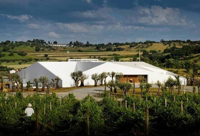 A true architectural gem, surrounded by vineyards