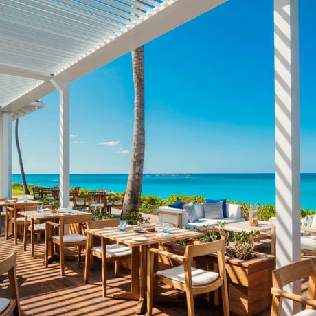 Upscale Caribbean dining
