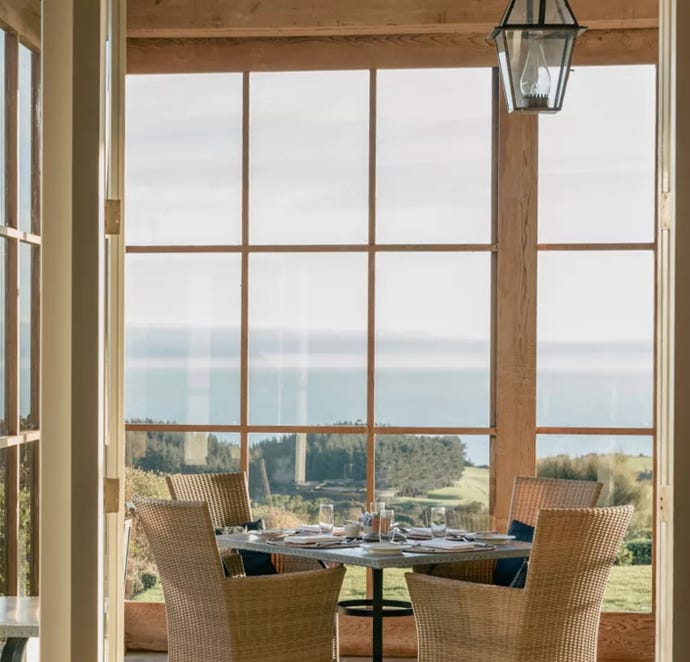 The Dining Room at Cape Kidnappers
