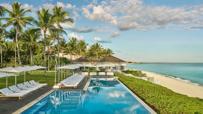 Ocean Club Pool and Beach
