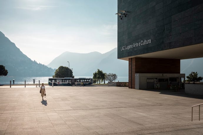 At Masi in Lugano, where Europe's north and south meet