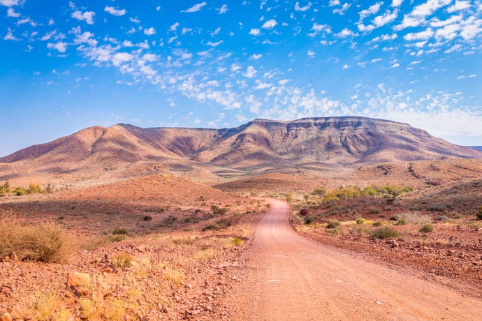 Landscape of the Namib Desert