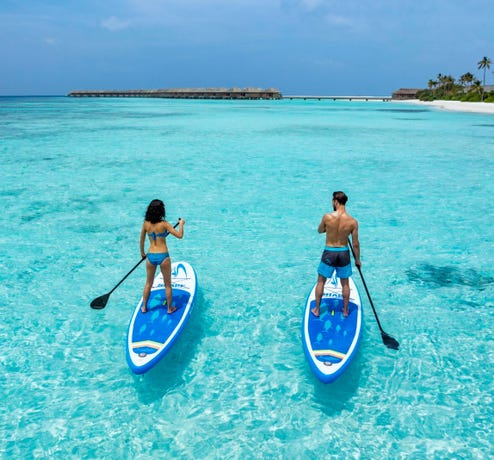 Get up on the water on a SUP board